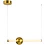 Italux HALLING PND-16357-CB-1 Závěsná lampa 1x13,3W/LED IP20