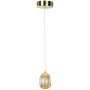 Italux HUELTO PND-22112132-1A-CHPN Závěsná lampa 1x4,8W/LED 3000K 290LM IP20