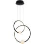 Italux LOZANNA PND-20112035-2B-BL Závěsná lampa 2+2x44,8W/LED 3000K 2420LM IP20