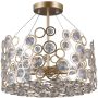Italux NARDO PNPL-33064-5-CH.G Závěsná lampa 5x40W/E14 IP20