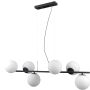 Italux RADDI PND-5510-6-BK Závěsná lampa 6x5W/G9 IP20