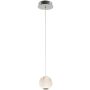 Italux ROSARIO PND-12220121-1A-CR Závěsná lampa 1x4,2W/LED 3200K 280LM IP20