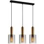 Italux SARDO RAIN PND-5581-3-BRO+RNSG Závěsná lampa 3x40W/E27 IP20