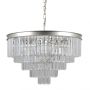 Italux VERDES PND-44372-11A-SLVR-BRW Závěsná lampa 11x40W/E14 IP20