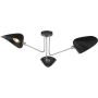 Dar Lighting SEBASTIAN SEB0322 Stropní lampa 3x40W/E14