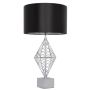 Cosmolight CARACAS T01960CH Stolní lampa 1x40W/E27