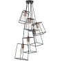 Dar Lighting TOWER TOW0622 Závěsná lampa 6x40W/E27