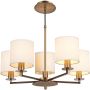 Dar Lighting TYLER TYL0563 Lustr 5x40W/E14