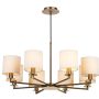 Dar Lighting TYLER TYL0863 Lustr 8x40W/E14