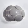 Italux SANTINA GREY W0317-01A-U1GM Nástěnná lampa 1x26W/E27