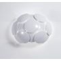 Italux SANTINA WHITE W0317-01A-T5E0 Nástěnná lampa 1x26W/E27