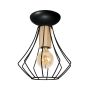 Milagro WILL BLACK MLP4189 Stropní lampa 1x60W/E27