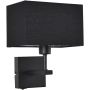 Italux NORTE WL-1122-1-A-BM-RC-BL Nástěnná lampa 1x60W/E27 IP20