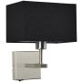 Italux NORTE WL-1122-1-A-SN-RC-BL Nástěnná lampa 1x60W/E27 IP20