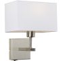 Italux NORTE WL-1122-1-A-SN-RC-WH Nástěnná lampa 1x60W/E27 IP20