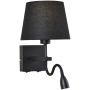 Italux NORTE WL-1122-2-BL-BM-RO-BL Nástěnná lampa 2x60W, 3W/E27, LED 3000K 350LM IP20