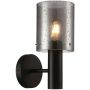 Italux SARDO RAIN WL-5581-1A-BK+RNSG Nástěnná lampa 1x40W/E27 IP20