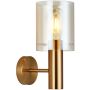 Italux SARDO WL-5581-1A-BR+AM Nástěnná lampa 1x40W/E27 IP20