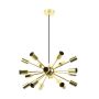Zuma Line MANDI A8181-18-GD Závěsná lampa 18x40W/E27 IP20