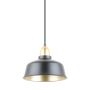 Zuma Line MENSA A8063-BK Závěsná lampa 1x40W/E27 IP20