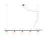 Aldex BERYL GLASS 5 1006F1 Závěsná lampa 5x40W/E14 IP20