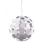 Italux MAILONE AD20180/6 WH+SILV Závěsná lampa 6x40W/E14