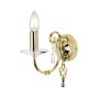 Elstead Lighting AEGEAN AG1-POL-BRASS Nástěnná lampa 1x60W/E14