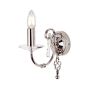 Elstead Lighting AEGEAN AG1-POL-NICKEL Nástěnná lampa 1x60W/E14