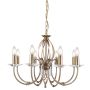 Elstead Lighting AEGEAN AG8-AGED-BRASS Lustr 8x60W/E14