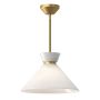 Elstead Lighting Halston ALM-HALSTON-P-M-GD Závěsná lampa 1x60W/E27 IP20