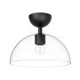 Elstead Lighting Jude ALM-JUDE-SF-MB-CL Stropní lampa 1x60W/E27 IP20