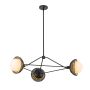 Elstead Lighting Perth ALM-PERTH3-BK Lustr 3x40W/E14 IP20