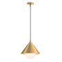 Elstead Lighting Remyck ALM-REMYCK-P-GD Závěsná lampa 1x60W/E27 IP20