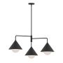Elstead Lighting Remyck ALM-REMYCK3-BK Lustr 3x60W/E27 IP20