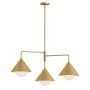 Elstead Lighting Remyck ALM-REMYCK3-GD Lustr 3x60W/E27 IP20