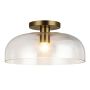 Elstead Lighting Sylvia ALM-SYLVIA-SF-BG-CL Stropní lampa 1x60W/E27 IP20