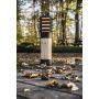 Norlys ALTA 1450B Stojací lampa 1x9W/E27 IP65