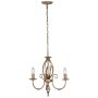Elstead Lighting ARTISAN ART3-AGD-BRASS Lustr 3x60W/E14