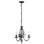 Elstead Lighting ARTISAN ART3-BLACK Lustr 3x60W/E14