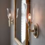 Elstead Lighting DRYDEN BATH-DRYDEN2-PB Nástěnná lampa 1x40W/G9 IP44
