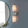 Elstead Lighting ELIOT BATH-ELIOT2-PC Nástěnná lampa 2x40W/G9 IP44