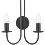 Dar Lighting Becca BEC0922 Nástěnná lampa 2x40w/e14