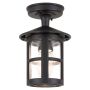 Elstead Lighting HEREFORD BL21A-BLACK Stropní lampa 1x60W/E27 IP43