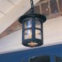 Elstead Lighting HEREFORD BL21B-BLACK Závěsná lampa 1x60W/E27 IP43