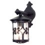 Elstead Lighting HEREFORD BL8-BLACK Nástěnná lampa 1x60W/E27 IP23