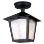 Elstead Lighting YORK BL6A-BLACK Stropní lampa 1x60W/E27 IP23