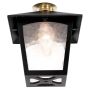 Elstead Lighting YORK BL6C-BLACK Stropní lampa 1x60W/B22 IP20
