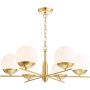 Dar Lighting Bombazine BOM0635 Lustr 6x40w/e14