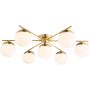Dar Lighting Bombazine BOM5035 Stropní lampa 7x20w/g9