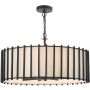 Dar Lighting Cagliari CAG0822 Závěsná lampa 8x40w/e14